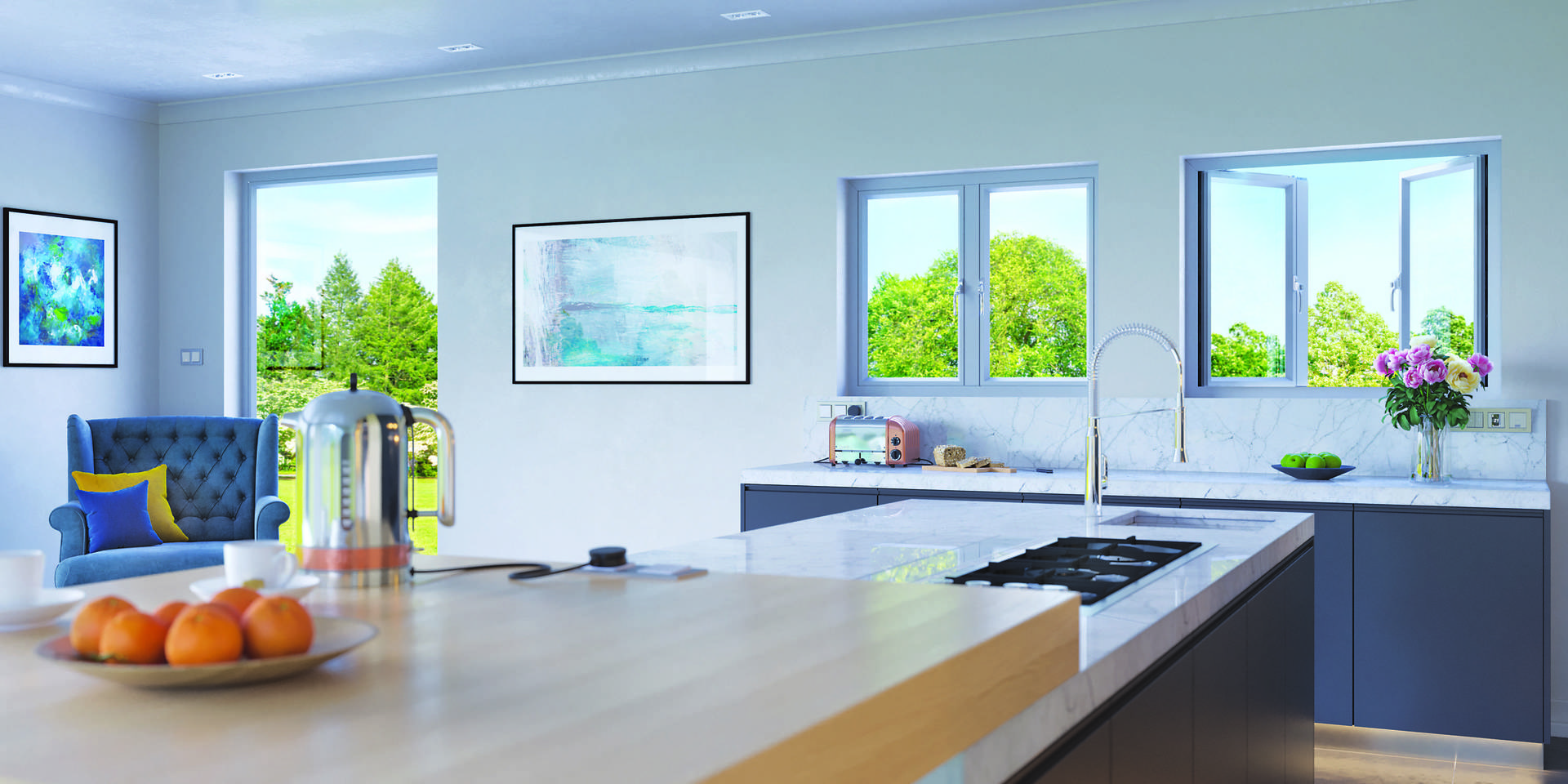 Aluminium Windows in Addlestone